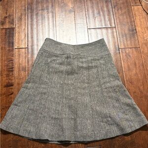 Banana Republic Charcoal A-Line Skirt